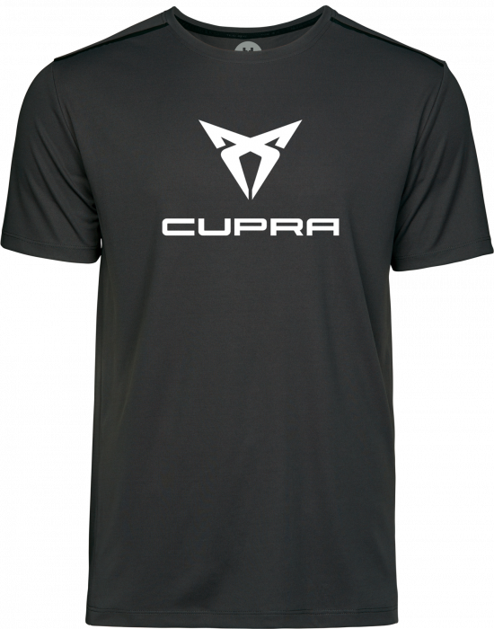 Tee Jays - Cupra Trænings T-Shirt - Mørkegrå & sort