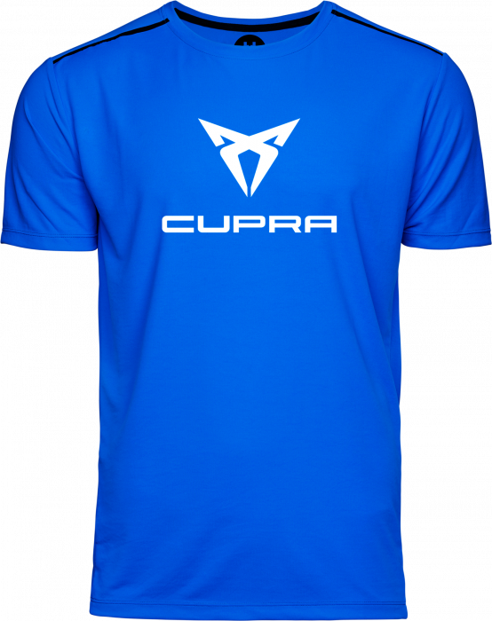 Tee Jays - Cupra Trænings T-Shirt - Electric Blue & sort
