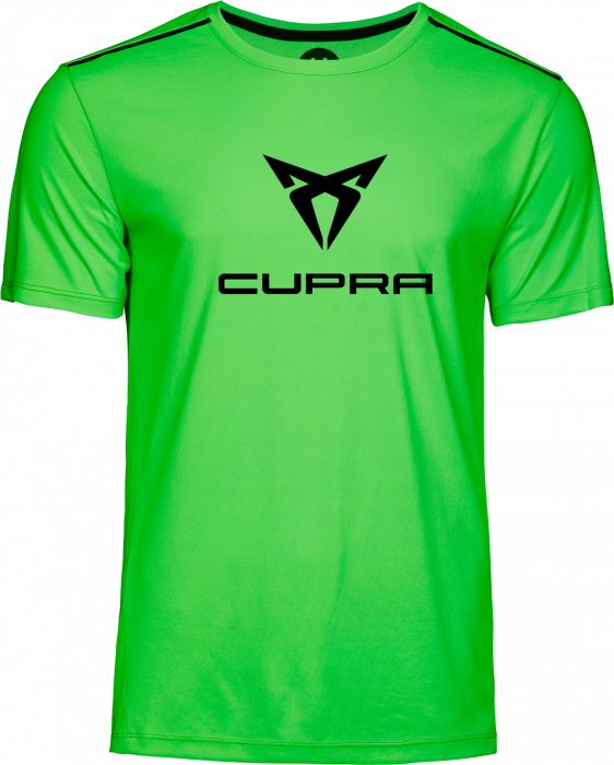 Tee Jays - Cupra Trænings T-Shirt - Shocking Green & sort